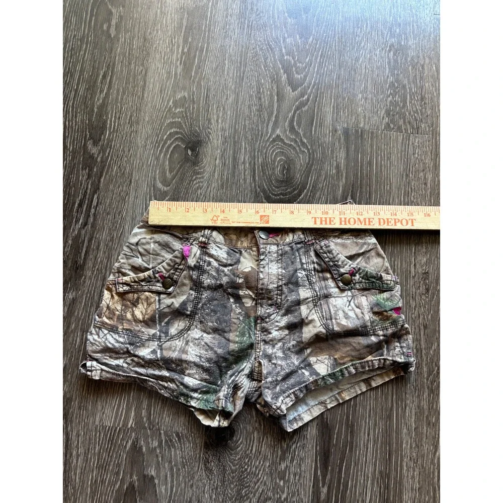 Y2K Carhartt Camo Micro Shorts Size 14